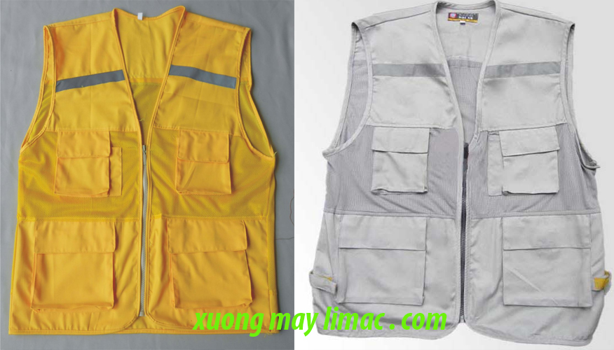 xưởng may áo ghi lê